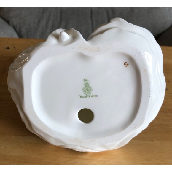 Royal Doulton Porcelain Lady Prototype Figurine Blue Dress Pink Flowers Girl Sta - Picture 13 of 15